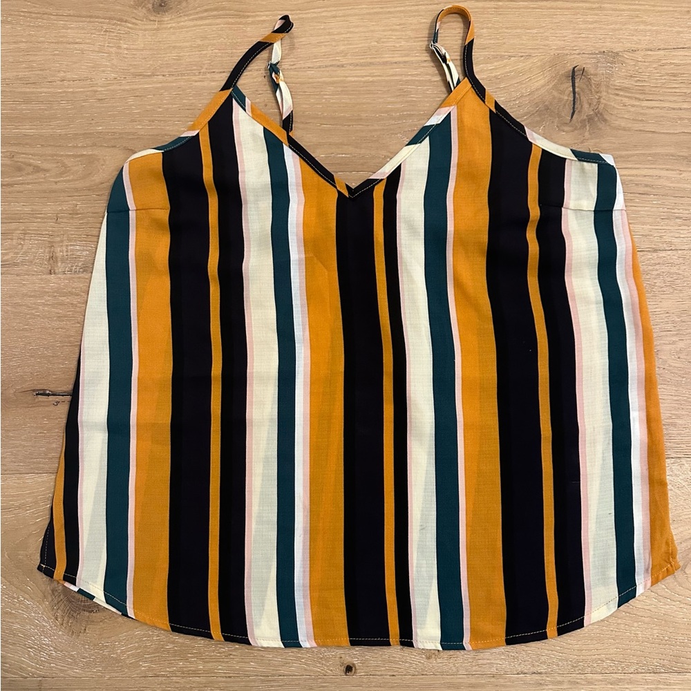 Allison Joy sleeveless striped top